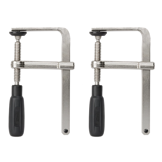 Milwaukee Track Saw Guide Rail Clamps — 2-Pack