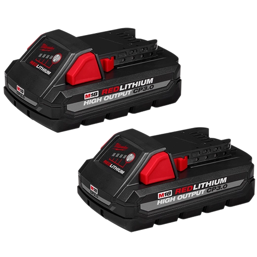 M18™ REDLITHIUM™ HIGH OUTPUT™ CP3.0 Battery 2-Pack