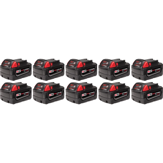 M18™ REDLITHIUM™ XC4.0 Extended Capacity Battery Ten Pack