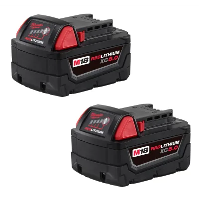 M18™ REDLITHIUM™ XC5.0 Extended Capacity Battery Two Pack