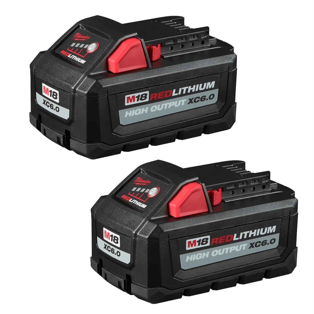 (2PK) M18™ REDLITHIUM™ HIGH OUTPUT™ XC6.0 Battery Pack
