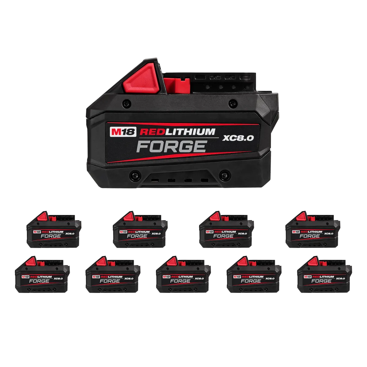 M18 REDLITHIUM FORGE XC8.0 Battery (10 Pk)