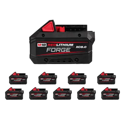 M18 REDLITHIUM FORGE XC8.0 Battery (10 Pk)
