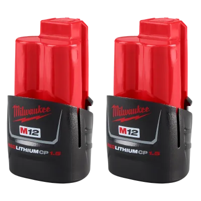 12-Volt compact battery - 2 pack