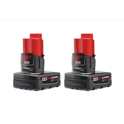 M12 XC 4.0AH Battery 2PK