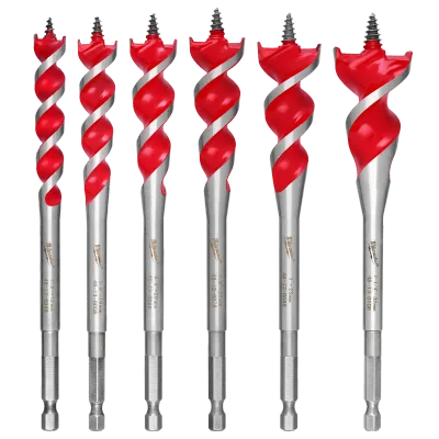 6-1/2" SPEED FEED™ Wood Bit Set (6 PC)