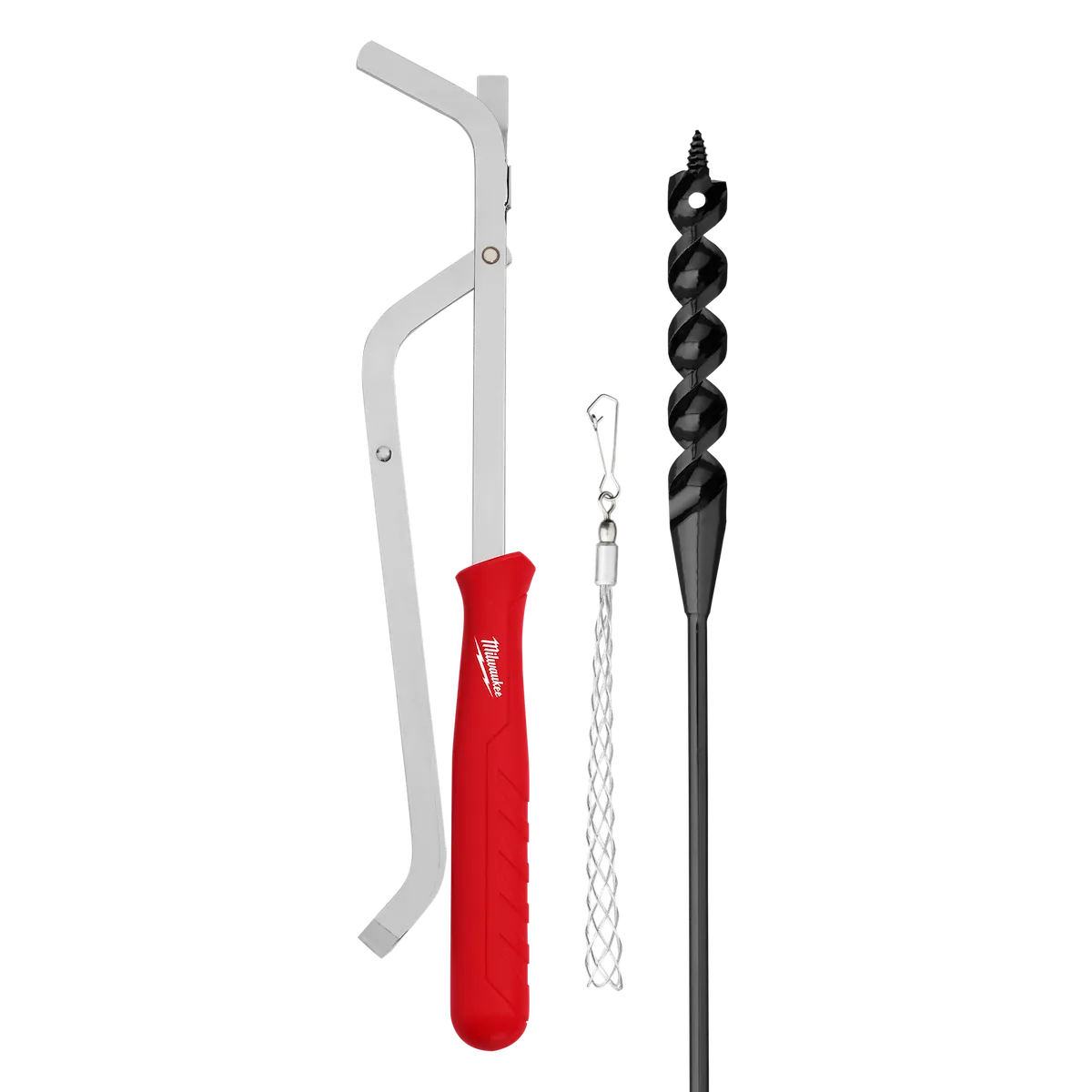 (3PC) 9/16” x 54" Flexible Cable Auger Bit Set