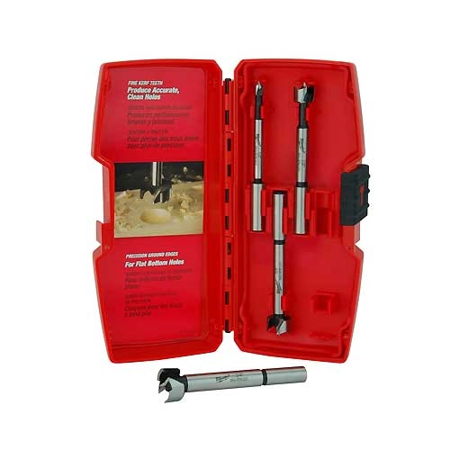 4PC Forstner Bit Set