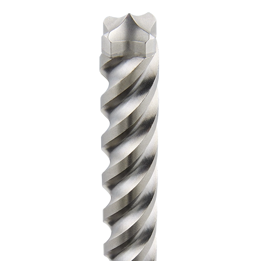 1/2" X 12" X 17" MX4™ 4-Cutter SDS Max Rotary Hammer Drill Bits