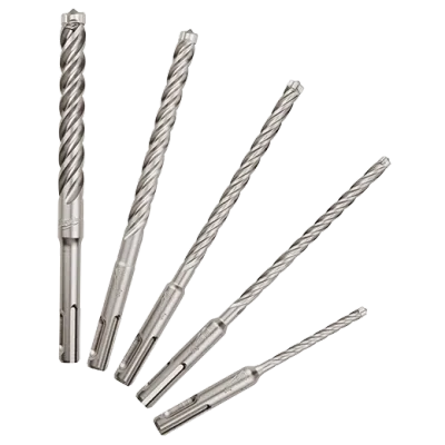 (5PC) KIT MX4™ 4-Cutter SDS Plus Rotary Hammer Drill Bits