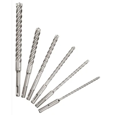 (6PC) KIT MX4™ 4-Cutter SDS Plus Rotary Hammer Drill Bits
