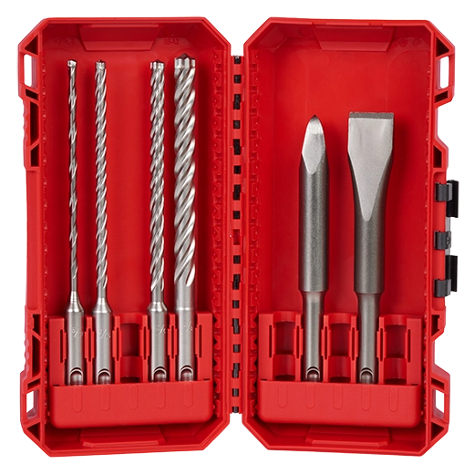 Milwaukee Tool MX4™ 4-Cutter SDS PLUS Drill Bits 48-20-7662