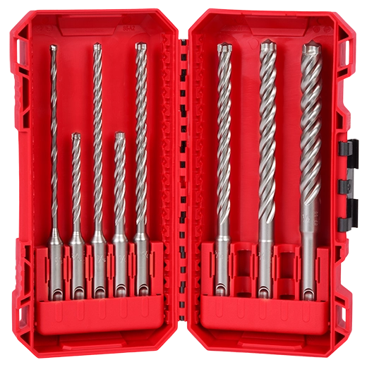 Milwaukee Tool MX4™ 4-Cutter SDS PLUS Drill Bits 48-20-7663