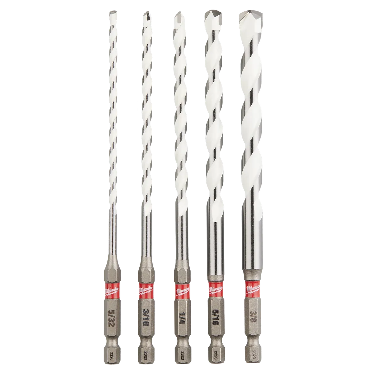 (5PC) SHOCKWAVE Impact Duty™ Carbide Multi-Material Drill Bit Set
