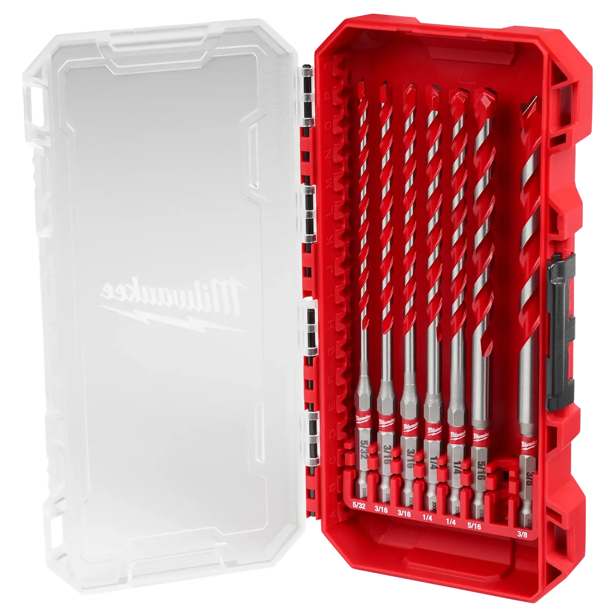 (7PC) SHOCKWAVE™ Carbide Hammer Drill Bit Kit