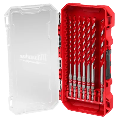 (7PC) SHOCKWAVE™ Carbide Hammer Drill Bit Kit