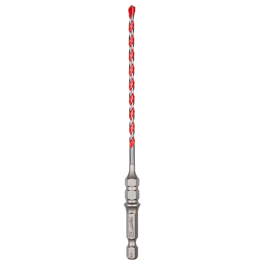 5/32" x 4" x 6" SHOCKWAVE Impact Duty™ Carbide Hammer Drill Bit w/ Hex Collar