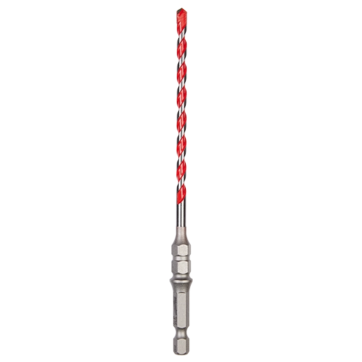 3/16" x 4" x 6" SHOCKWAVE Impact Duty™ Carbide Hammer Drill Bit w/ Hex Collar
