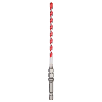 3/16" x 4" x 6" SHOCKWAVE Impact Duty™ Carbide Hammer Drill Bit w/ Hex Collar
