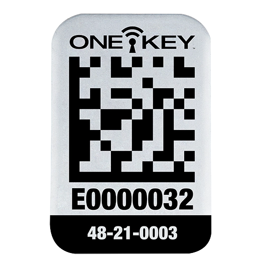 ONE-KEY Asset ID Tag – Sm. Metal Surface
