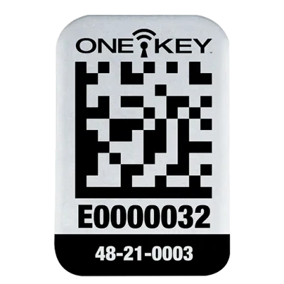 ONE-KEY Asset ID Tag – Sm. Metal Surface