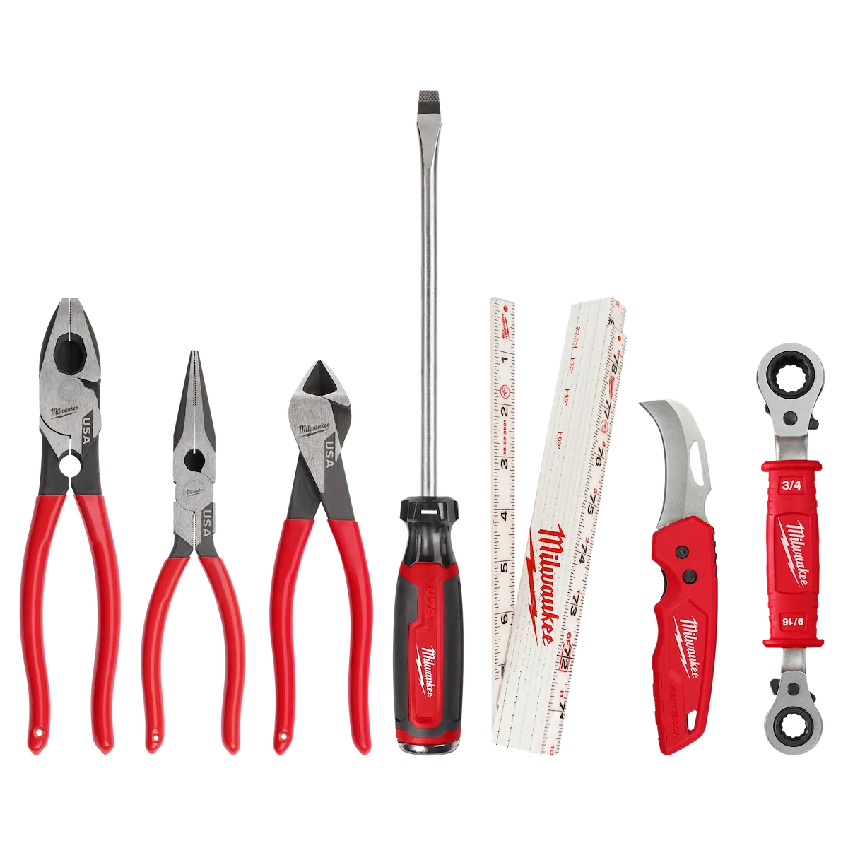 7 PC. Power Utility Hand Tool Set