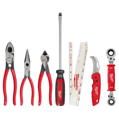 7 PC. Power Utility Hand Tool Set