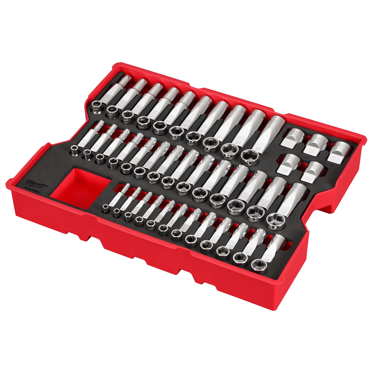 77 pc. 1/4”, 3/8”, & 1/2” Drive Metric Socket Set