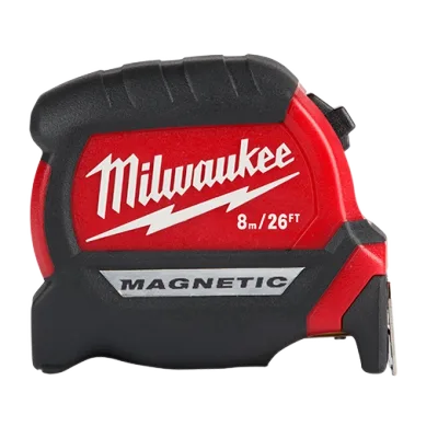 Milwaukee Tool Compact Wide Blade Magnetic Tape Measures 48-22-0326