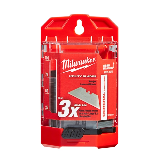 75 PC General Purpose Utility Blades w/ Dispenser