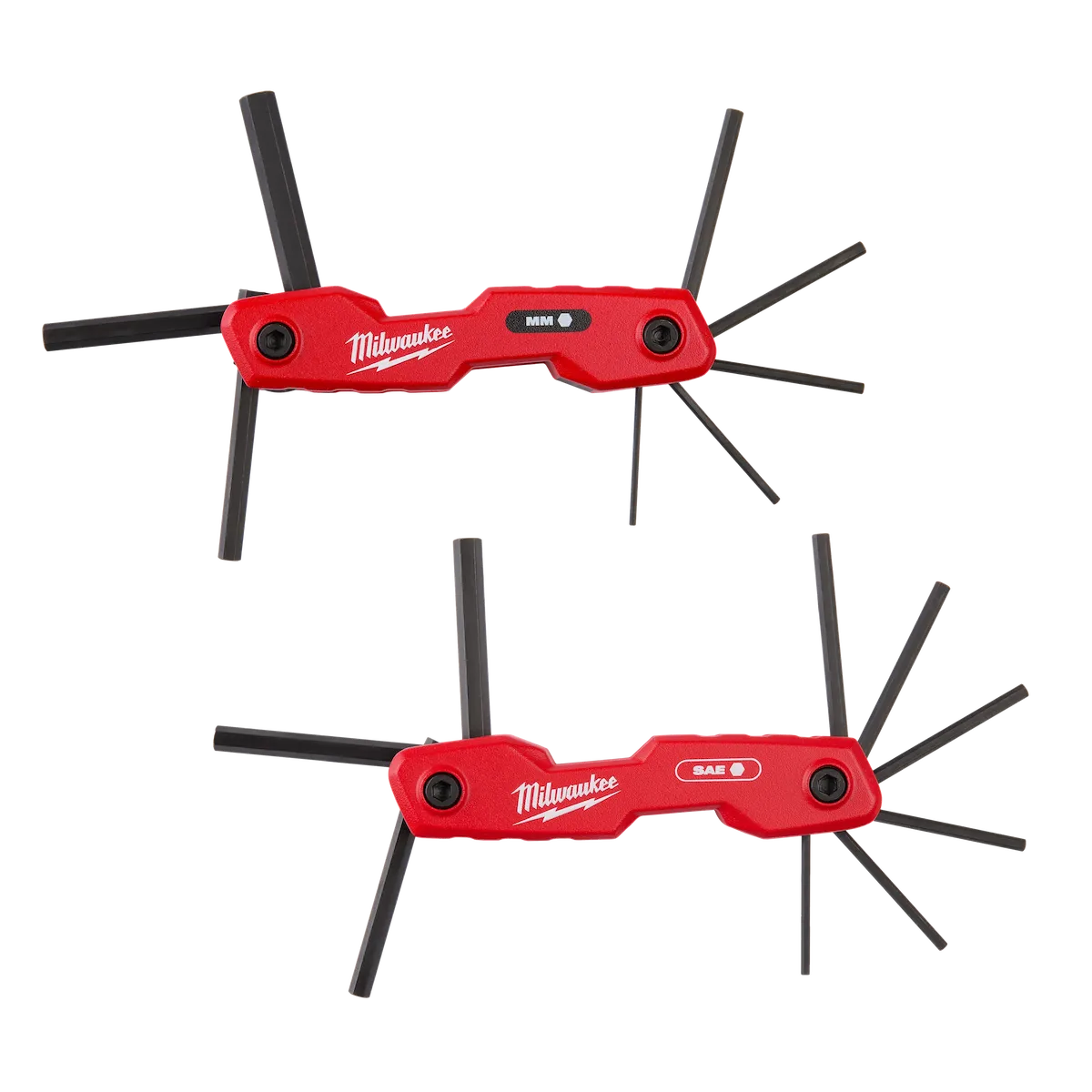 (17PC) SAE/Metric Folding Hex Key Set