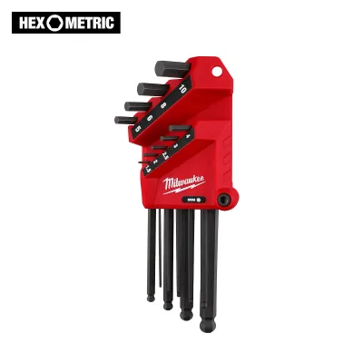 (9PC) Metric L-Style Hex Key Set