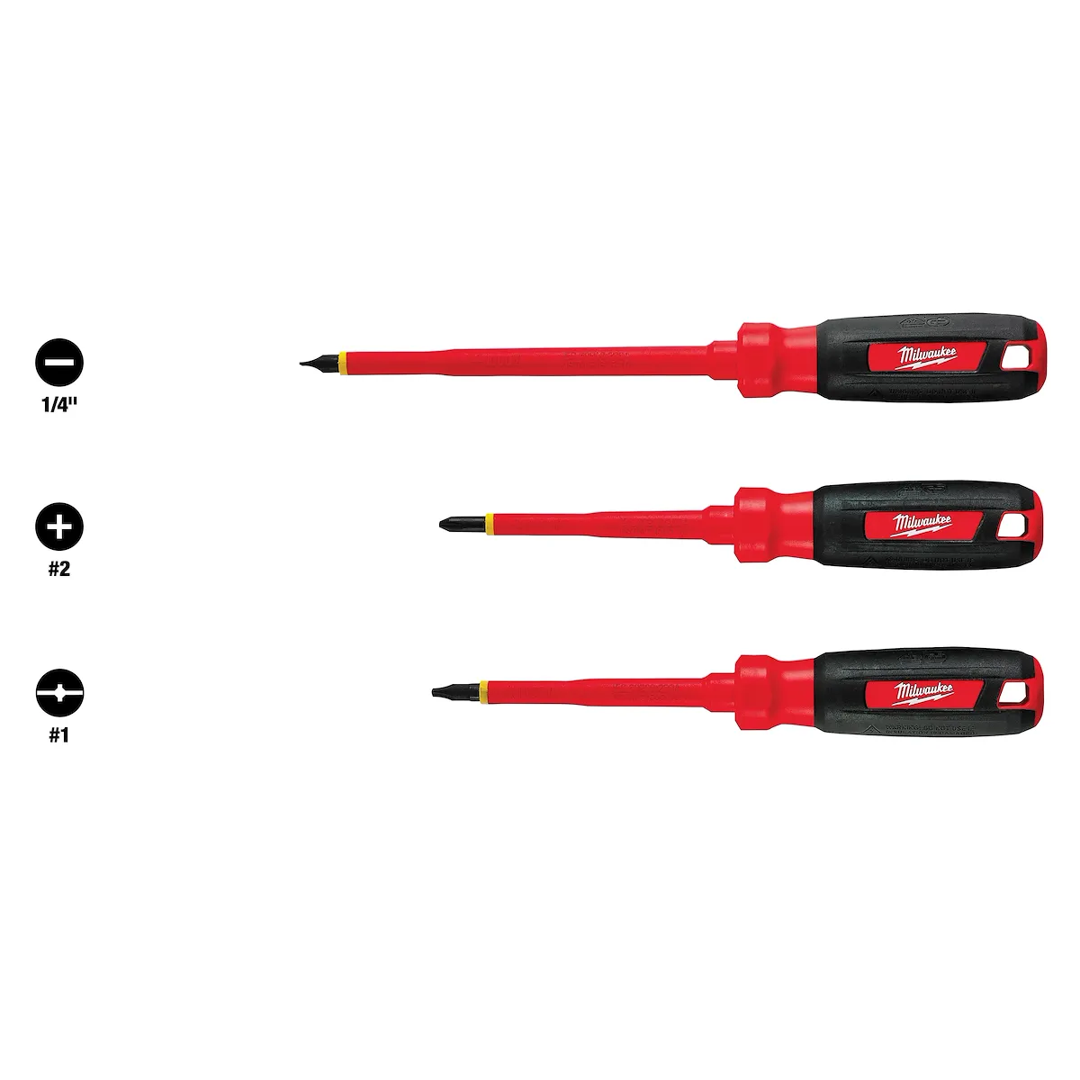 3 PC 1000V Insulated Screwdriver Set
