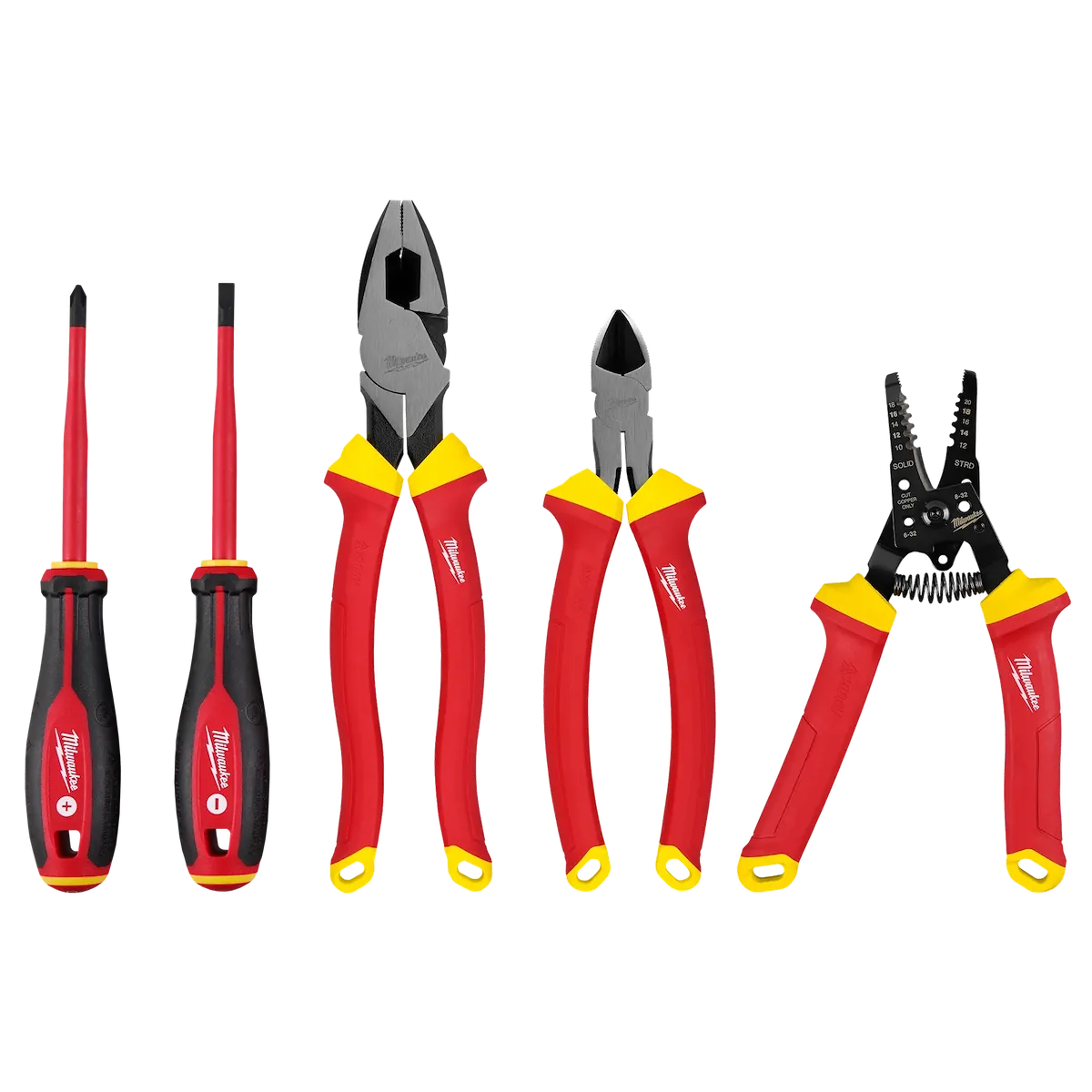 5 PC 1000V Insulated Hand Tool Set