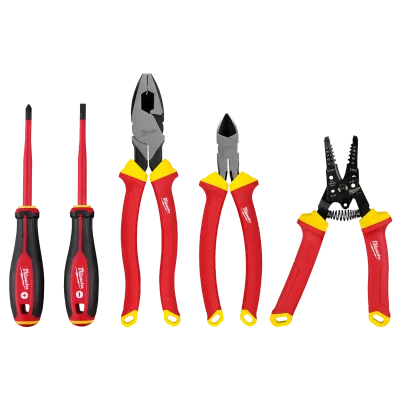 5 PC 1000V Insulated Hand Tool Set
