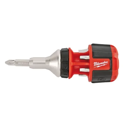 Compact 8IN1 Ratchet Multi Bit Driver