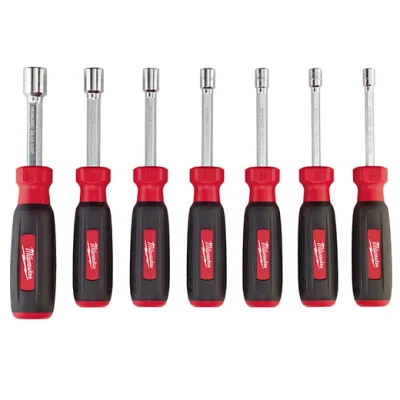 7 piece Hollow Shaft Metric Nut Driver Set