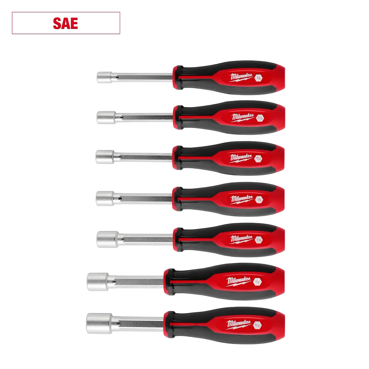 (7PC) SAE HollowCore™ Nut Driver Set