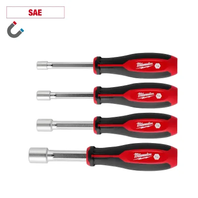 (4PC) SAE HollowCore™ Magnetic Nut Driver Set
