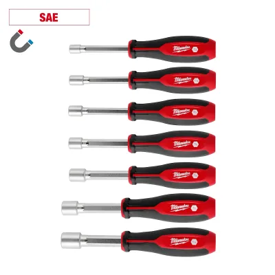 (7PC) SAE HollowCore™ Magnetic Nut Driver Set