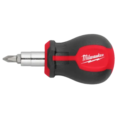 6-IN-1 Stubby Multi-Bit Screwdriver