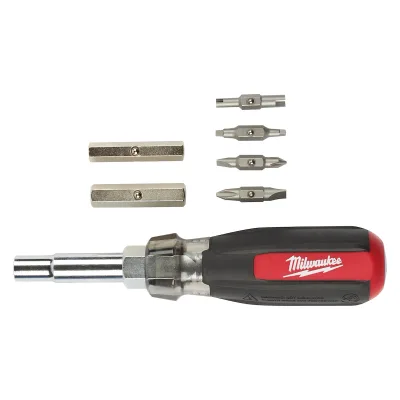 13IN1 Cushion Grip Screwdriver with Schrader Bit