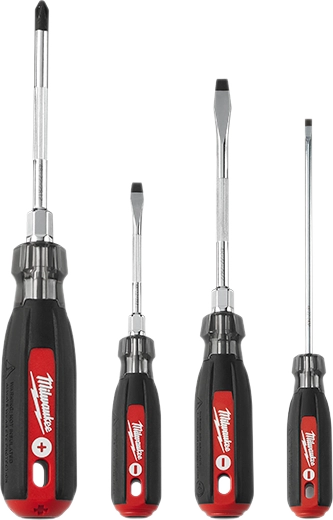 4 Piece Cushion Grip Screwdriver Kit