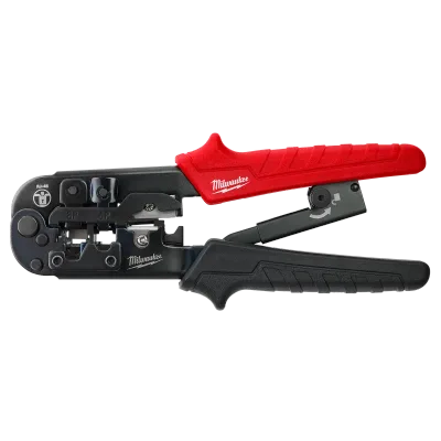Ratcheting Pass-Through Crimper & Stripper