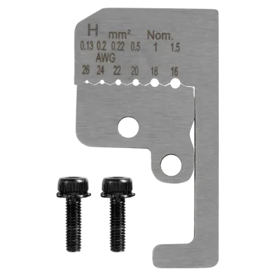 16-26 AWG Automatic Wire Stripper Low Voltage Replacement Blade Kit