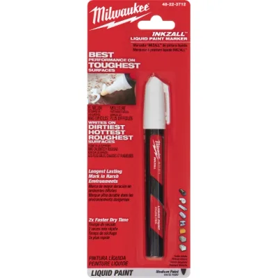1PK INKZALL™ White Paint Marker