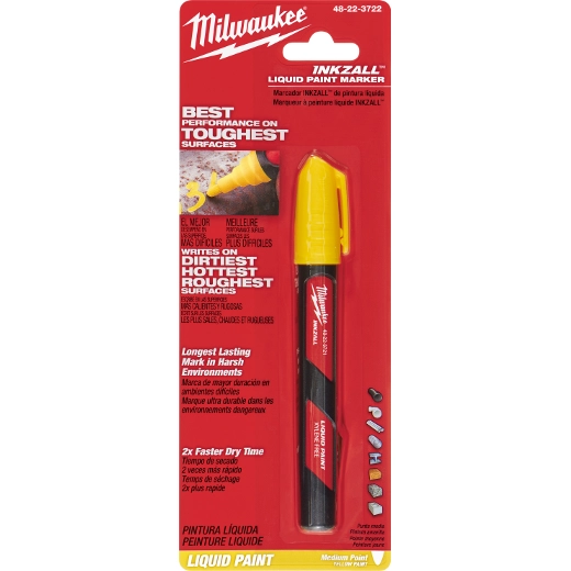 1PK INKZALL™ Yellow Paint Marker