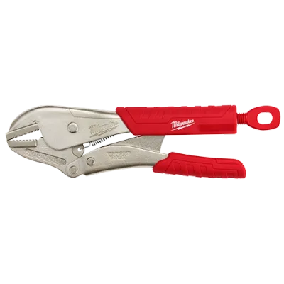 10" Straight Jaw Locking Pliers with Grip