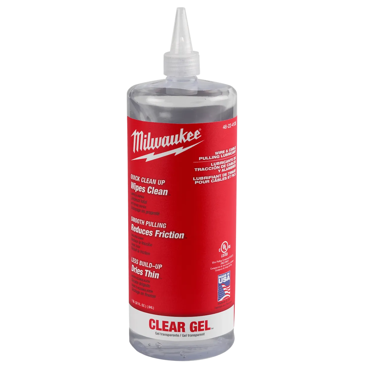 Wire & Cable Pulling Clear Gel Lubricant