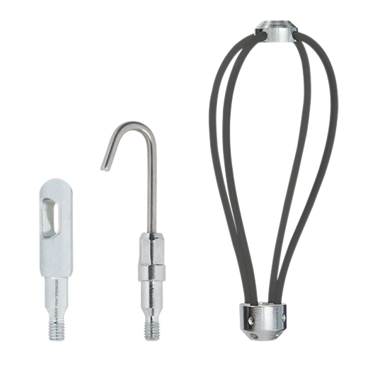 (3PC) Fish Stick Accessory Tip Kit: Hook, Whisk & Bullet Nose